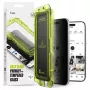 Ringke iPhone Air Screen Protector Premium Easy Slide Privacy Tempered Glass 9H su montavimo šablonu (2 vnt.) Skaidrus