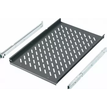 Rittal 19 colių ištraukiama lentyna TS, PC-TS, IW spintoms, 600 mm gylio, 40 kg, šiferio pilka RAL 7015 6902.960