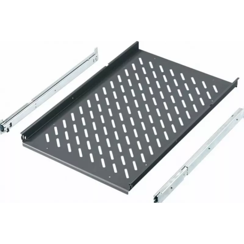 Rittal 19 colių ištraukiama lentyna TS, PC-TS, IW spintoms, 600 mm gylio, 40 kg, šiferio pilka RAL 7015 6902.960