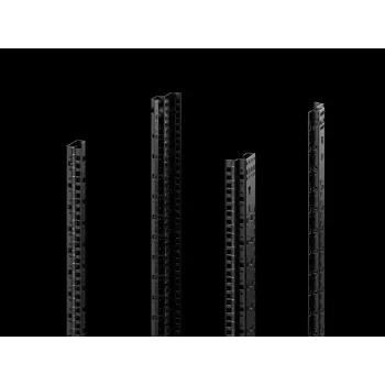 Rittal 5302.100 Shelf Rail, Black, Steel, 15U, VX IT, 48,3 cm (19 inch)
