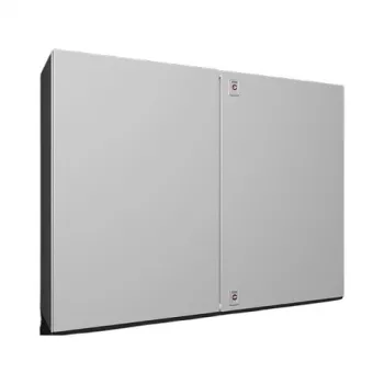 Rittal AX kompaktiškas korpusas, 2 durys, 1000x760x300 mm, plieno lakštas, RAL 7035, IP66