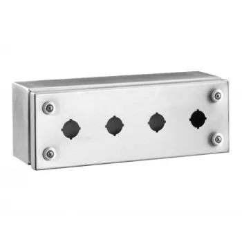 Rittal tuščias korpusas su 4 montavimo angomis (L x W x H) 90 x 280 x 100 mm, nerūdijantis plienas SM 2384.040, 1 vnt.