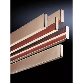 Rittal SV 3589.005 plokščioji varinė šyna 30x10 mm, 2400 mm, 800 A, 2 vnt. RiLine60