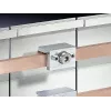 Rittal SV 9350.075 vienpolė šynų jungtis (3 vnt.) plokščioms varinėms šynoms, 1600 A, 1000 V, juoda