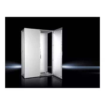 Rittal VX Baying Enclosure System, 2 durų, 1200x1800x500 mm, IP55, RAL 7035