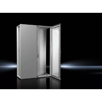 Rittal VX Baying Frame Front Side for VX IT, VX SE, TS IT, TS, SE Enclosures 2000 mm Height Light Grey RAL 7035