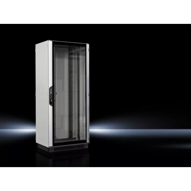 Rittal VX IT 42U serverio spinta, 800x2100x800 mm, perforuotos durys, RAL 7035