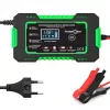 RJ TIANYE FreedConn RJ-C 120501A 12V 6A išmanusis automatinis akumuliatoriaus įkroviklis švino rūgšties, AGM, GEL, EFB akumuliatoriams su LCD ekranu