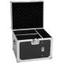ROADINGER Flightcase 2 x CAT-80 Beam Effects — 50 kg, juodas laminuotas, 47,5 x 41,5 x 42,5 cm