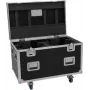 ROADINGER Flightcase Highline 2x DMH-380 su ritinėliais juodas, 100 kg apkrova, 100x60x73 cm