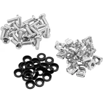 ROADINGER Rack Screw Set 20x M6 x 15 mm 19 colių stovo tvirtinimui