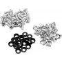 ROADINGER Rack Screw Set 20x M6 x 15 mm 19 colių stovo tvirtinimui