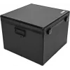 ROADINGER SAB-1 Universalus Flight Case juodas – patikima apsauga gabenant garso įrangą