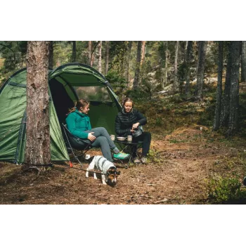 ROBENS Pilgrim Sulankstoma Kempingo Kėdė 120 kg Juoda/Pilka