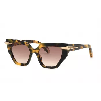 Roberto Cavalli unisex akiniai nuo saulės SRC001M540AGG 54 mm pilkos gradientinės lęšiai