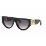 Roberto Cavalli SRC040S54700Y moteriški drugelio formos akiniai nuo saulės, Havana rėmelis, rudi gradientiniai stiklai, 54 mm