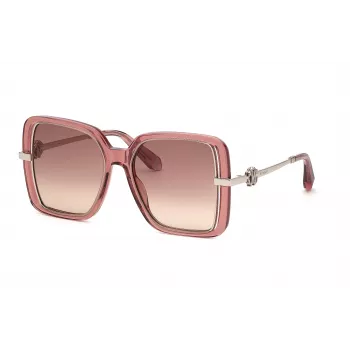 Roberto Cavalli moteriški akiniai nuo saulės SRC007-550D48 Havana rudi gradientiniai 55mm