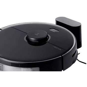 Roborock S5 Max dulkių siurblys robotas - be maišelio - juodas - apvalus - 0.46 L - kilimams ir kietoms grindims