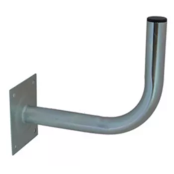 ROBSON Antenos sieninis laikiklis L300 (30 cm) – cinkuotas plienas, 38 mm stiebo spaustukas, 4 tvirtinimo taškai, lauko sąlygoms
