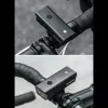 ROCKBROS Priekinis Dviračio Žibintas 260 lm su USB-C į USB-A Laidu - Juodas