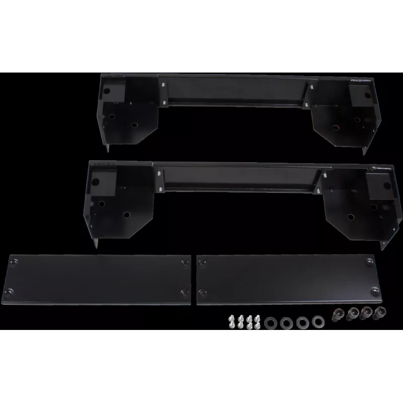 Rockstable 19 colių riedėjimo postamentas - juodas - SPCC plienas - 600x600 mm - RS19-PH6610
