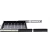 Rockstable 1U 19 Colių Ištraukiama Lentyna - SPCC Plienas - Juoda - 1 Vnt - 3,45 kg (RS19-UH66)