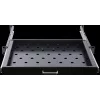 Rockstable 1U 19 Colių Ištraukiama Lentyna - SPCC Plienas - Juoda - 1 Vnt - 3,45 kg (RS19-UH66)