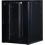 Rockstable 22U 19 colių serverio spinta su tinklinėmis durelėmis – laisvai pastatomas stovas – 22U – 800 kg keliamoji galia – užrakinamos durelės – montavimo bėgeliai – reguliuojamos kojelės (RS19-8822PP)
