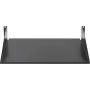 Rockstable 2U 19 colių fiksuota lentyna stelažui – plieninė, juoda, 2,75 kg (RS19-FH21)