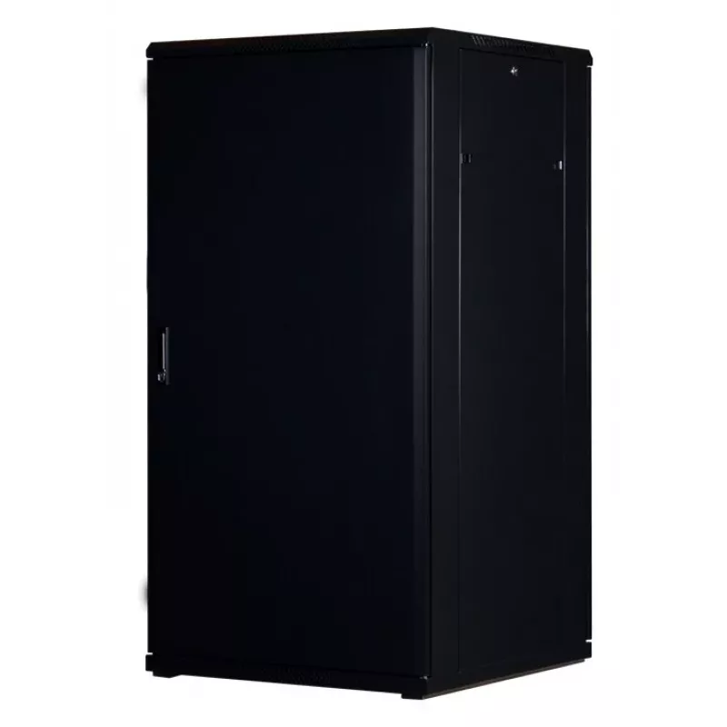 Rockstable 32 HE 19 colių serverio spinta su stiklinėmis durimis - Laisvai pastatomas stovas - 32U - 800 kg - Užrakinama spyna - Montavimo bėgeliai - Reguliuojamos kojelės (RS19-8832)