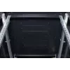 Rockstable 32U 19 inch serverio stovas su tinklinėmis durelėmis - laisvai pastatomas rėmas - 32U - 800 kg - spyna - tvirtinimo bėgeliai - reguliuojamos kojelės (RS19-6832PP)