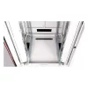 ROLINE 19 colių tinklo spinta Pro 47U, 800x800 mm, stiklinės durys, pilka