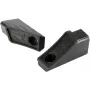 Root Industries Deck Rear Plugs - Juodos nailoninės stunto paspirtuko denio galinės užpildų pora