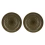 ROSE&TULIPANI Set of 2 Round Bowls Concerto Grigio Tortora - Grey-brown, 30 cm