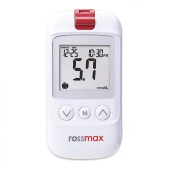 ROSSMAX HS200 BT kraujo gliukozės matuoklis su Bluetooth