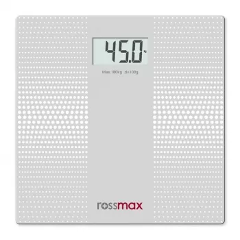 ROSSMAX WB101 Stiklinės asmeninės svarstyklės - itin plonos / elektroninės