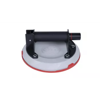 RUBI 66952 Dvigubas siurbtukas, 80 kg keliamoji galia, 120 mm pagalvėlės, raudonas/juodas