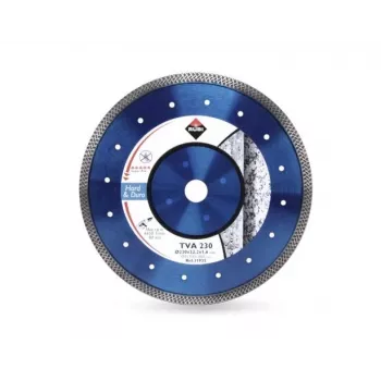 RUBI DIAMOND BLADE TVA 125 x 22.2mm SUPERPRO sausio pjovimo diskas porcelianiniams ir granitui