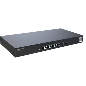 Ruijie RG-EG310GH-E Gigabit Ethernet suvienytosios prieigos maršrutizatorius, juodas