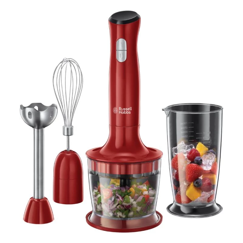 Russell Hobbs Desire 3-in-1 rankinis blenderis raudonas 24700-56