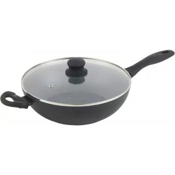 Russell Hobbs RH028121EU7 Metallic Marble Wok 28cm