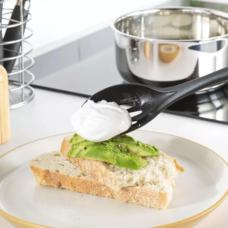 Russell Hobbs RH03026EU7 5 dalių virtuvės įrankių rinkinys su besisukančiu stovu, juodas ir sidabrinis
