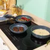 Russell Hobbs RH03297 Nightfall Stone 4-dalių Smart Clip keptuvių rinkinys