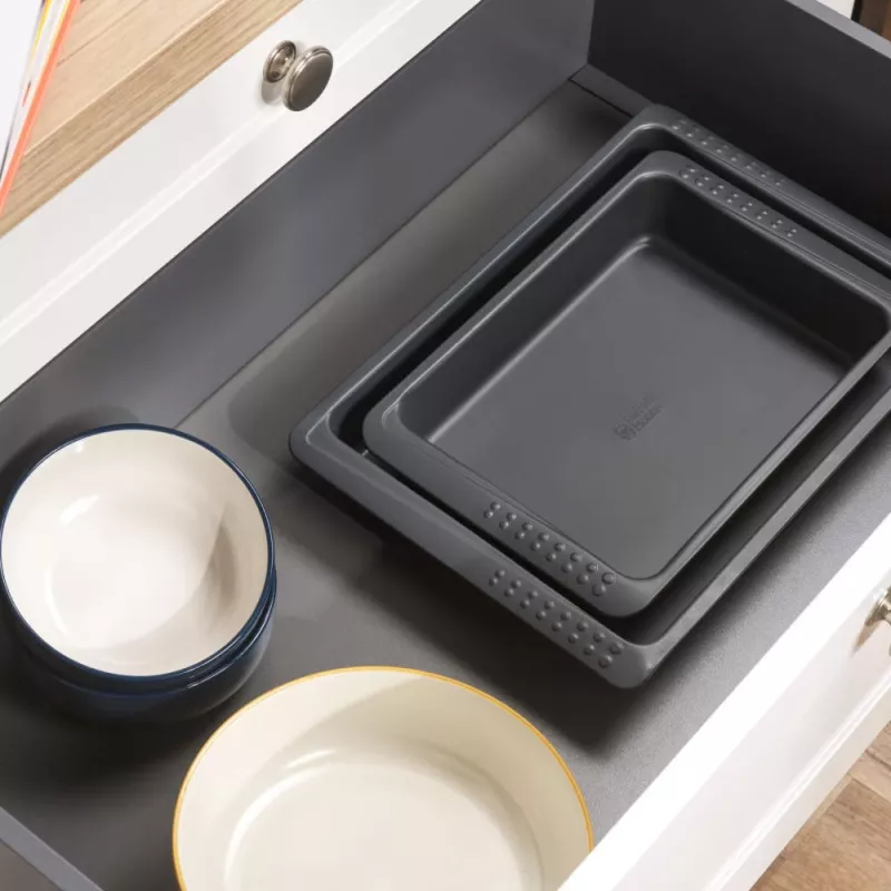 Russell Hobbs Shield 2 dalių kepimo padėklas ir skardos rinkinys (RH03763)