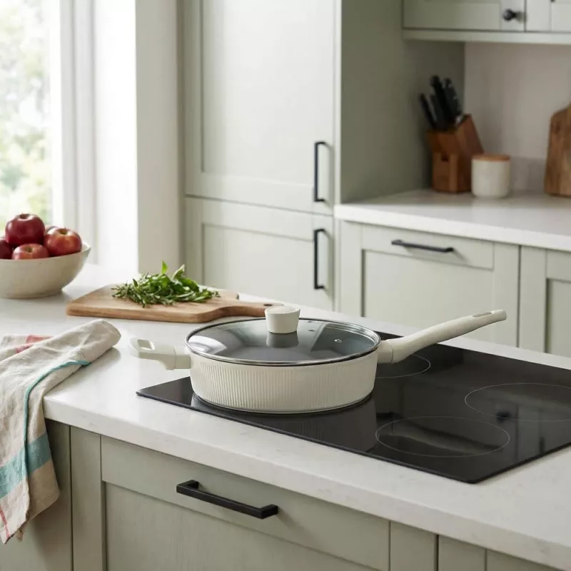 Russell Hobbs RH03871C Cote 28 cm keptuvė wok, kreminė