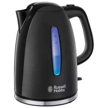 Russell Hobbs Textures Plus 22591-70 elektrinis virdulys, 1,7 l, 2400 W, juodas tekstūrinis ir blizgus