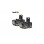 RYOBI 2x 4.0Ah Lithium+ 18V ONE+ baterijų rinkinys RB1840X2