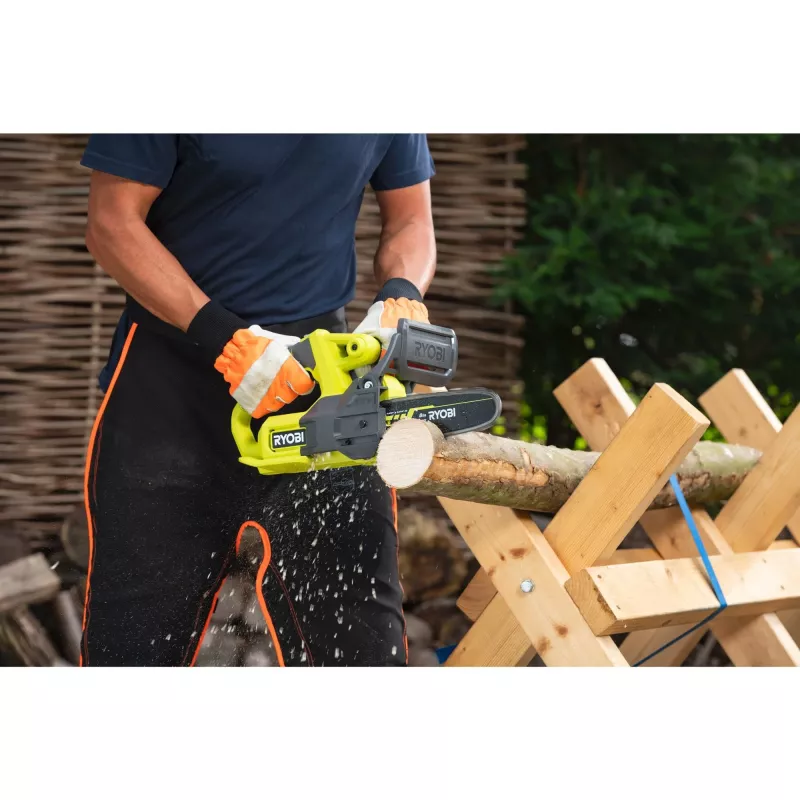 Ryobi ONE+ RY18CS20A-0 18V belaidis grandininis pjūklas, 20 cm padangos ilgis (be akumuliatoriaus)