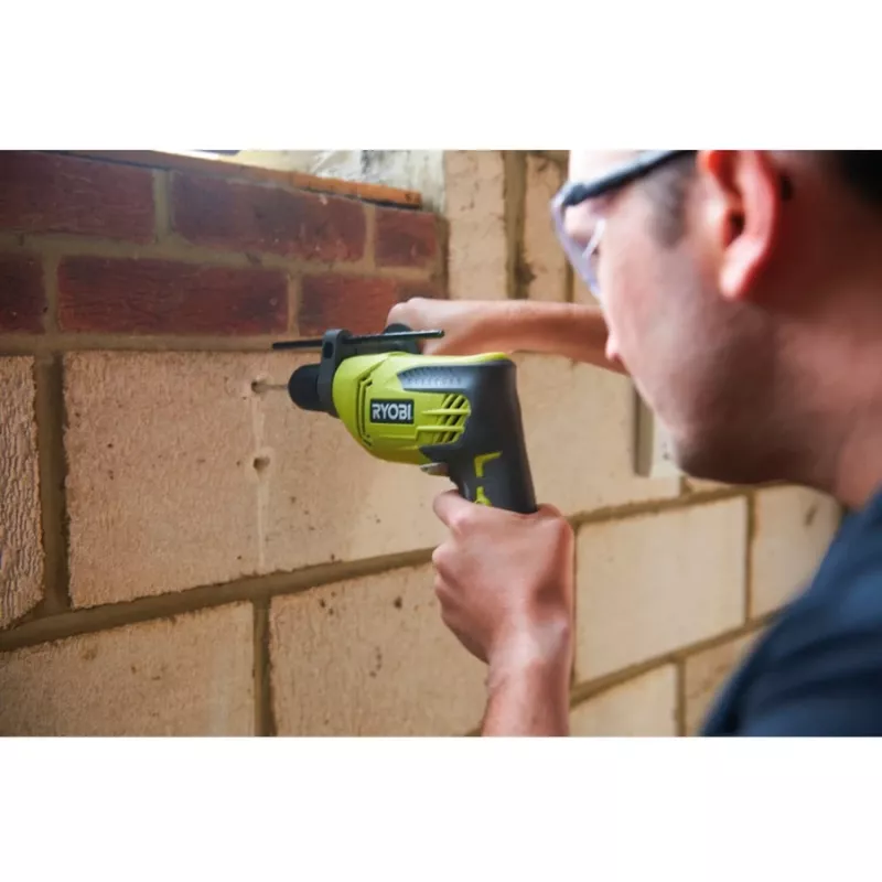 Ryobi RPD680-K gręžtuvas su raktiniu griebtuvu ir smūgine funkcija 680W 230V