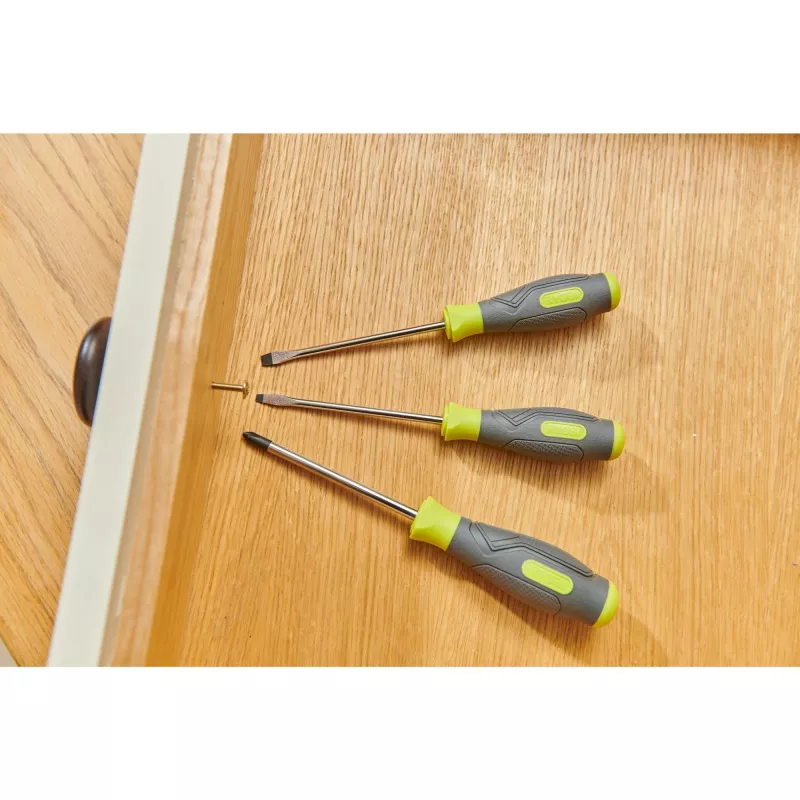 RYOBI RSD1PH2S 3 dalių atsuktuvų rinkinys (Žalia/Pilka, PH2, SL5.5, SL4)